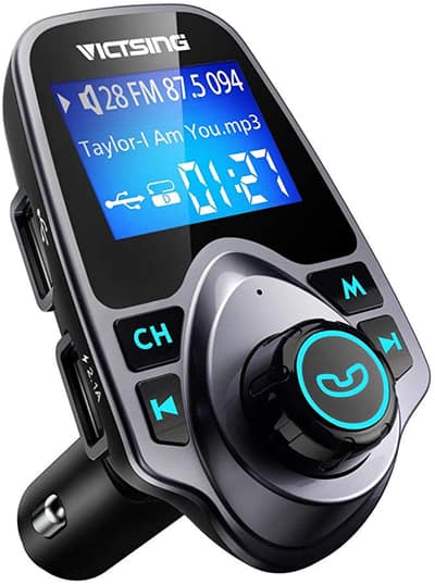 Bluetooth FM transmitter USB car charger