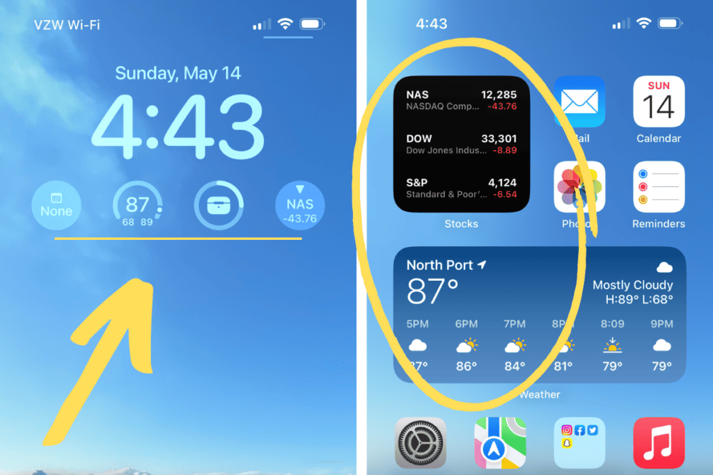 how to add widgets to iphone home screen lock screen today view