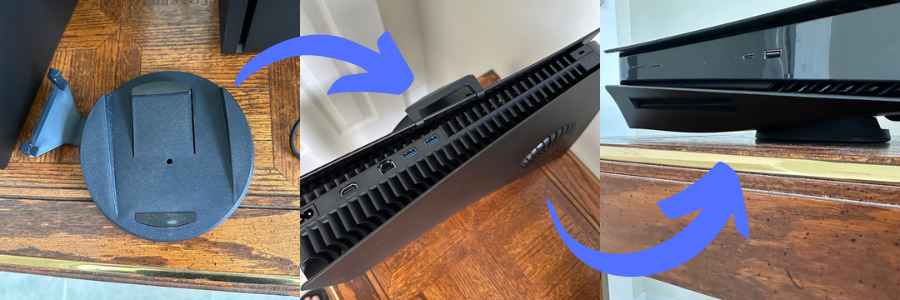 how to put horizontal stand on ps5 gizbuyer guide